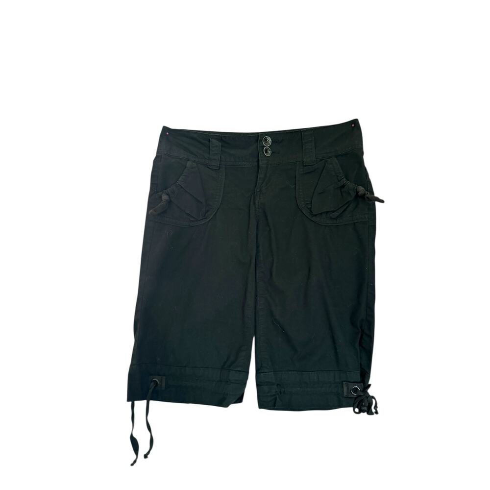 Title: Vintage Y2K Jolt Black Cargo Bermuda Shorts‎ 3 Gorpcore Utility youth